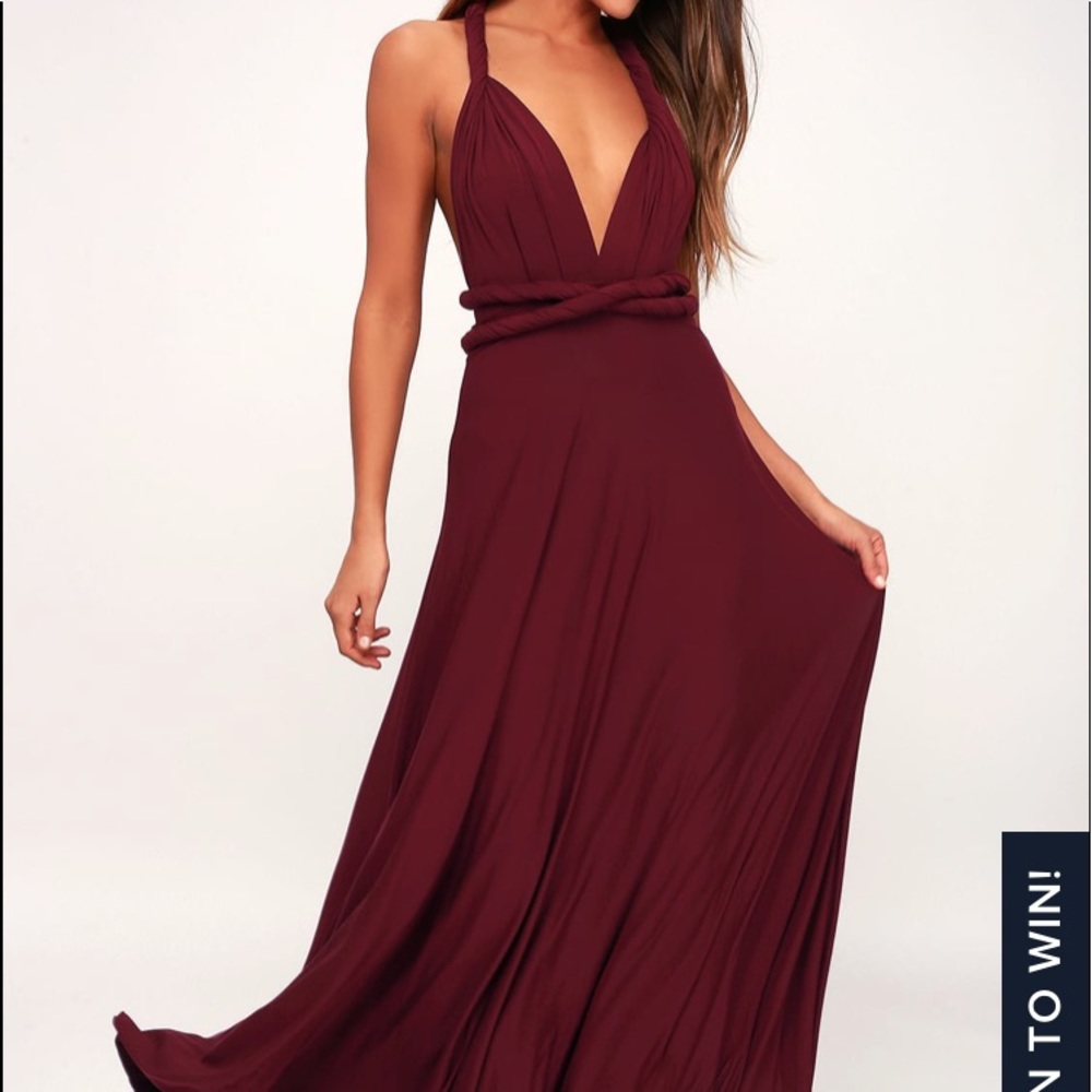 Lulus Tricks of the Trade Maxi Dress bridesmaid